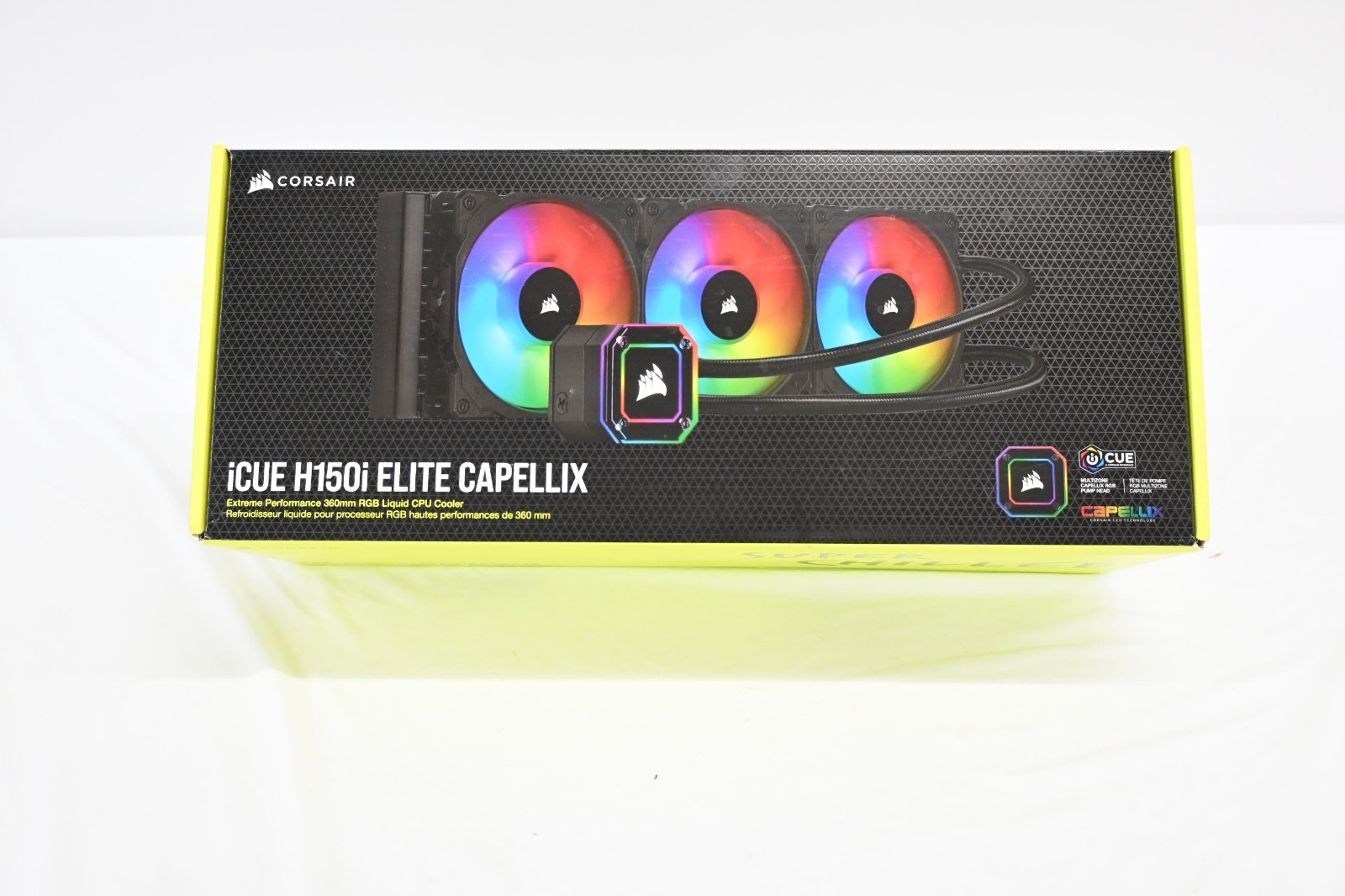 Corsair iCUE H150i Elite Capellix Liquid CPU Cooler - CW9060048WW