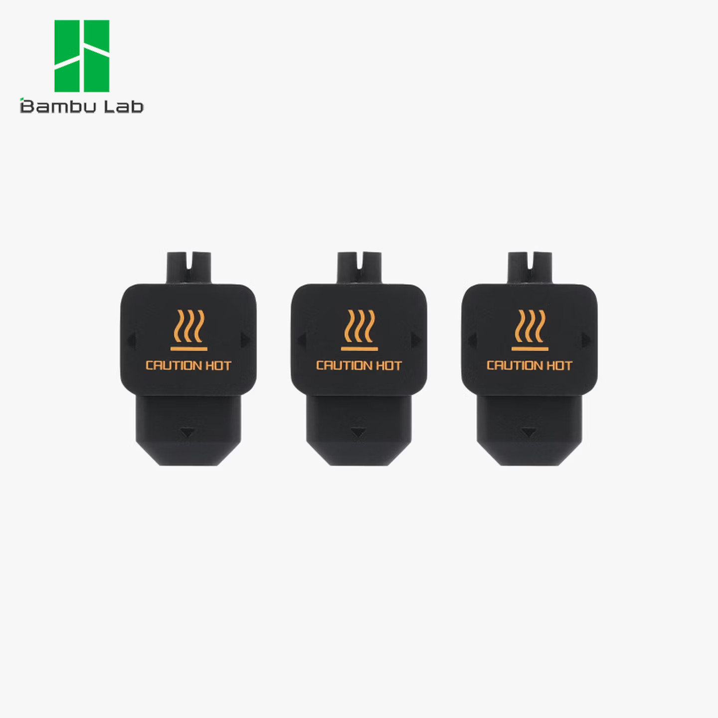 Original Bambu Lab Hotend Silicone Sock for H2D/H2S/H2C 3D Printers 3 Pack