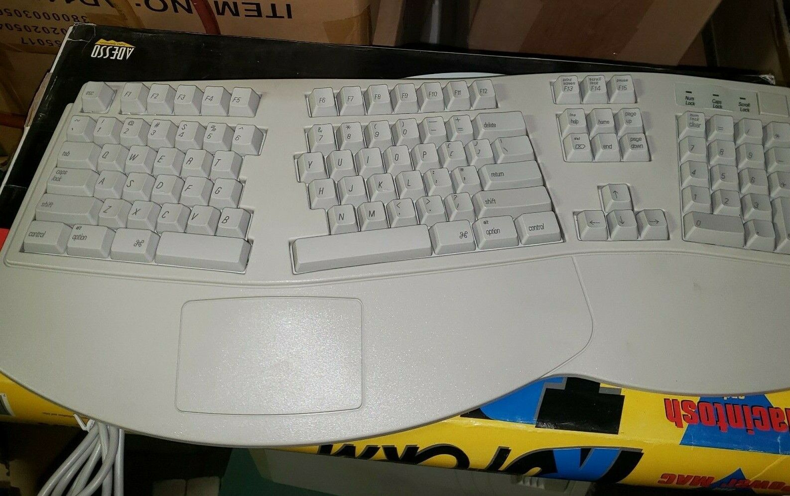 Keyboard for Macintosh IIgs ADB Apple Desktop Bus Mac Vintage for M2980 NEW RARE