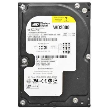 WD2000JB-00GVA0, DCM DSBHNTJAH, Western Digital 200GB IDE 3.5 Hard Drive