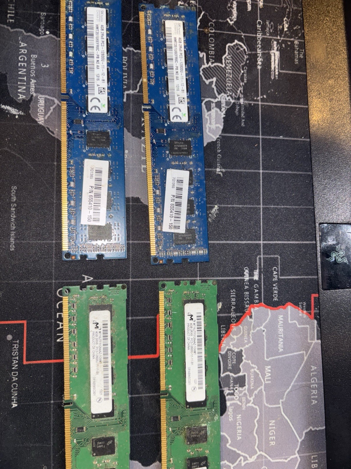 Lot of Mixed Memory of DDR3 and Other Brands RAM