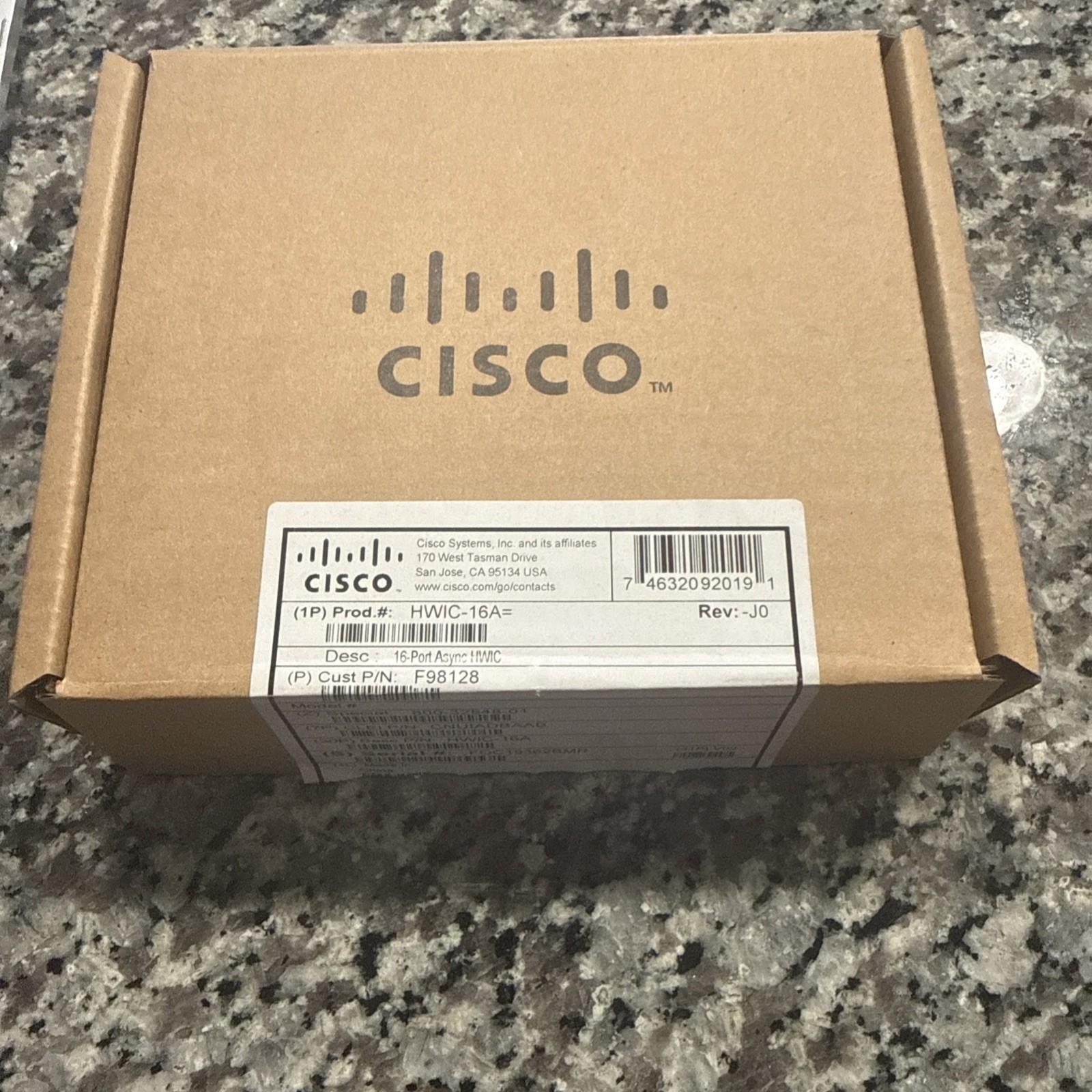 New CISCO HWIC-16A 16 PORT ASYNC HIGH SPEED WAN INTERFACE