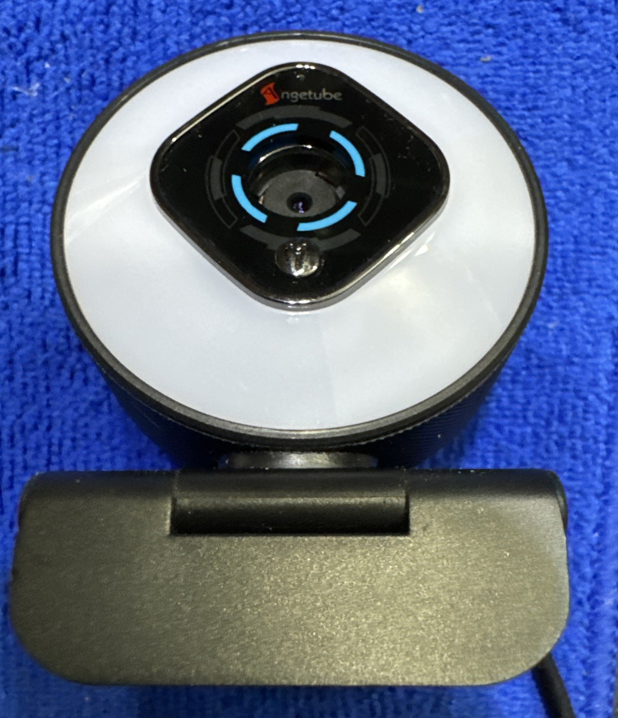 Angetube HD Web Camera Digital Streaming Webcam 1080P Ring Light Auto Focus 962A