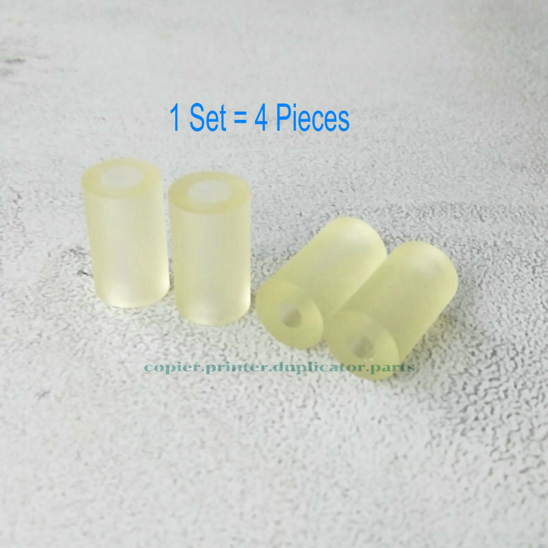 6Set Feed Exit Roller Tire Fit For Fujitsu  6125 6130 6140 6225 6230 6240  