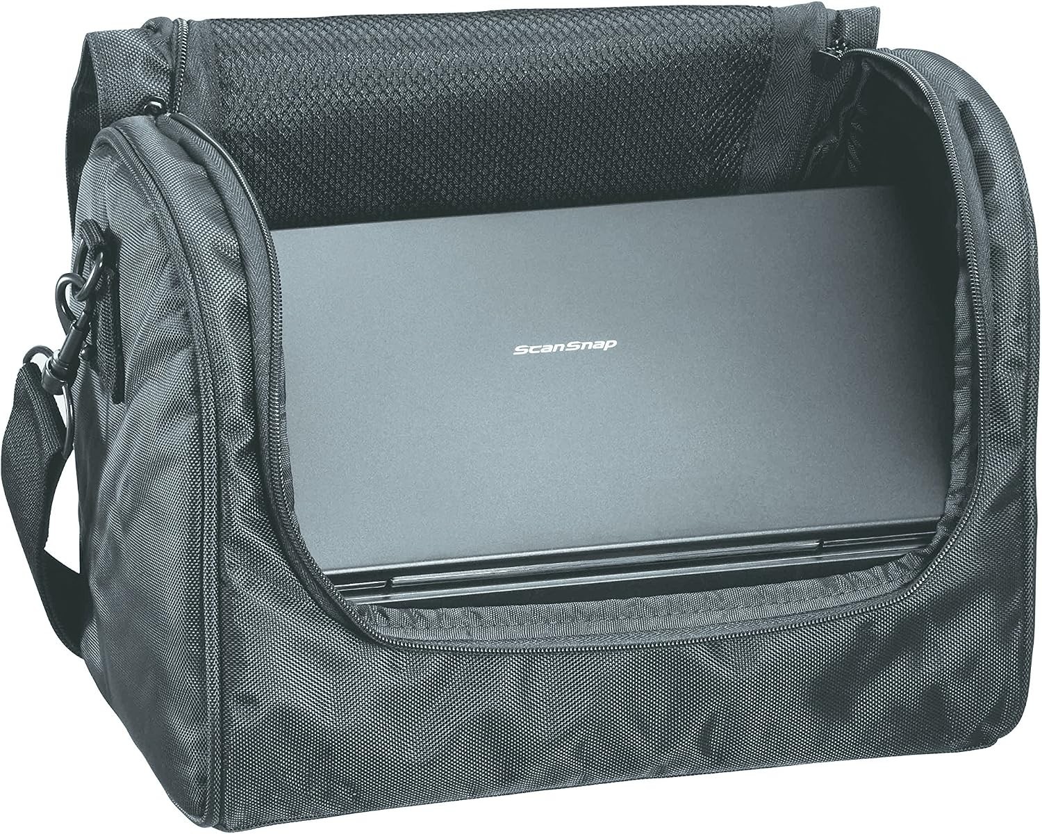 Travel-Ready Fujitsu Carrying Case - Organized Scanner Storage & Easy Access