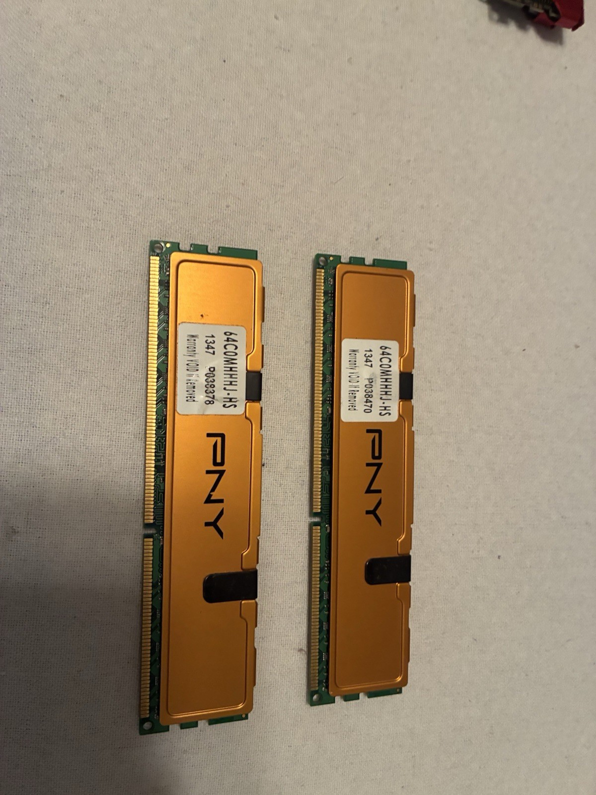 PNY 2x4gb (8gb) 64C0MHHHJ-HS 1333mhz PC3-10600 RAM