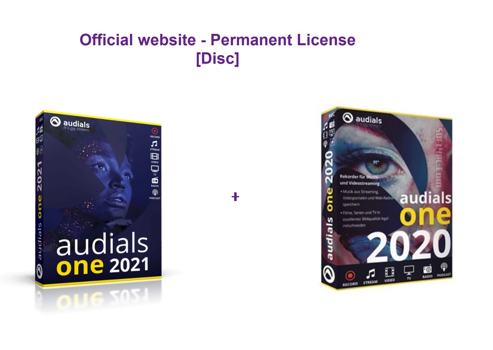 Audials One 2021 And Audials One 2020 - Full Version and Permanent License 