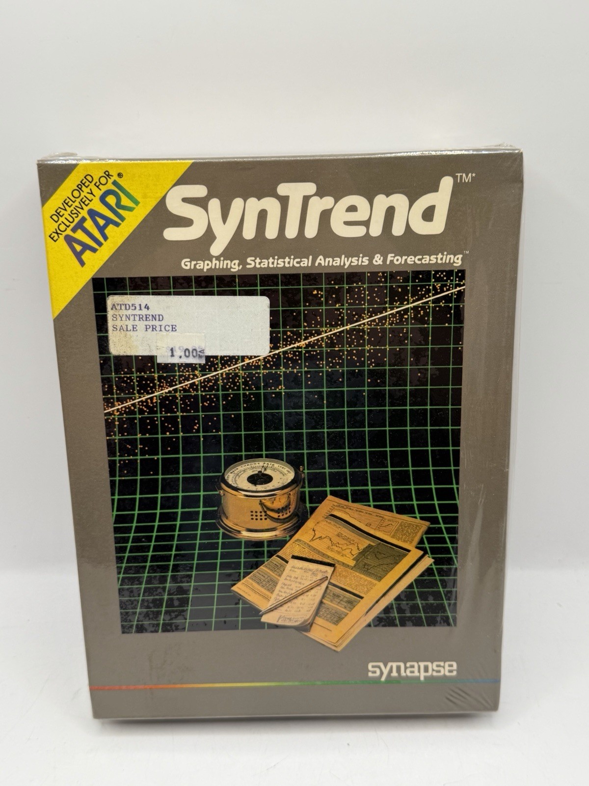 SYNTREND Atari 400/800 Computer Systems Brand New Factory Sealed Rare Program