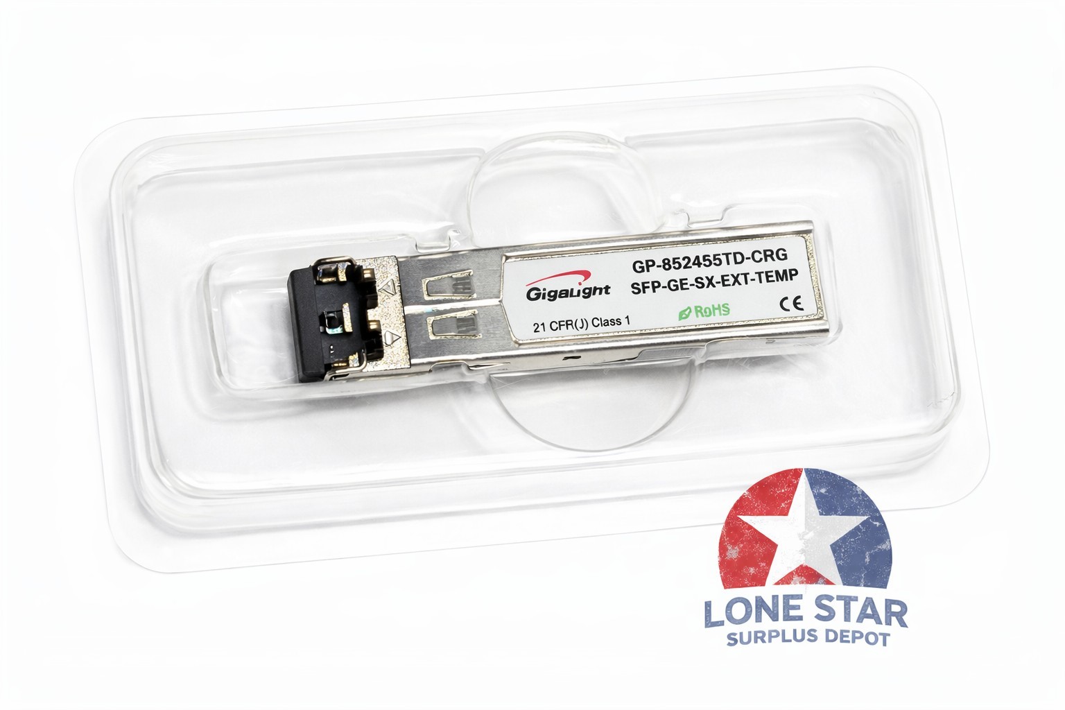 Ceragon GP-8524S5TD-CRG SFP-GE-SX-EXT-TEMP 1.25G MMF 850nm Fiber Transceiver
