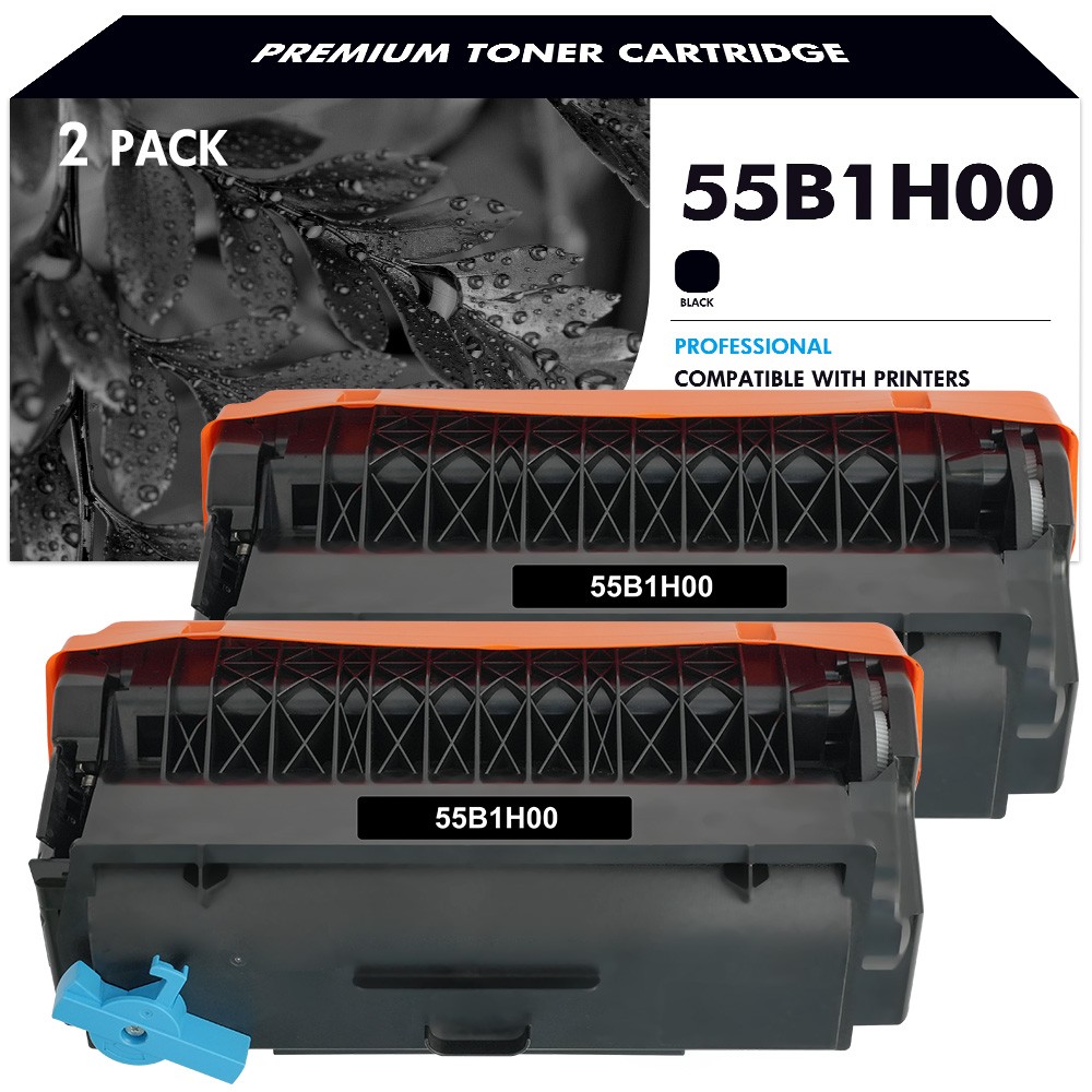 2 Pack 55B1H00 Toner Cartridge Fits Lexmark MS431dn MS431dw MX431adn MX432adwe