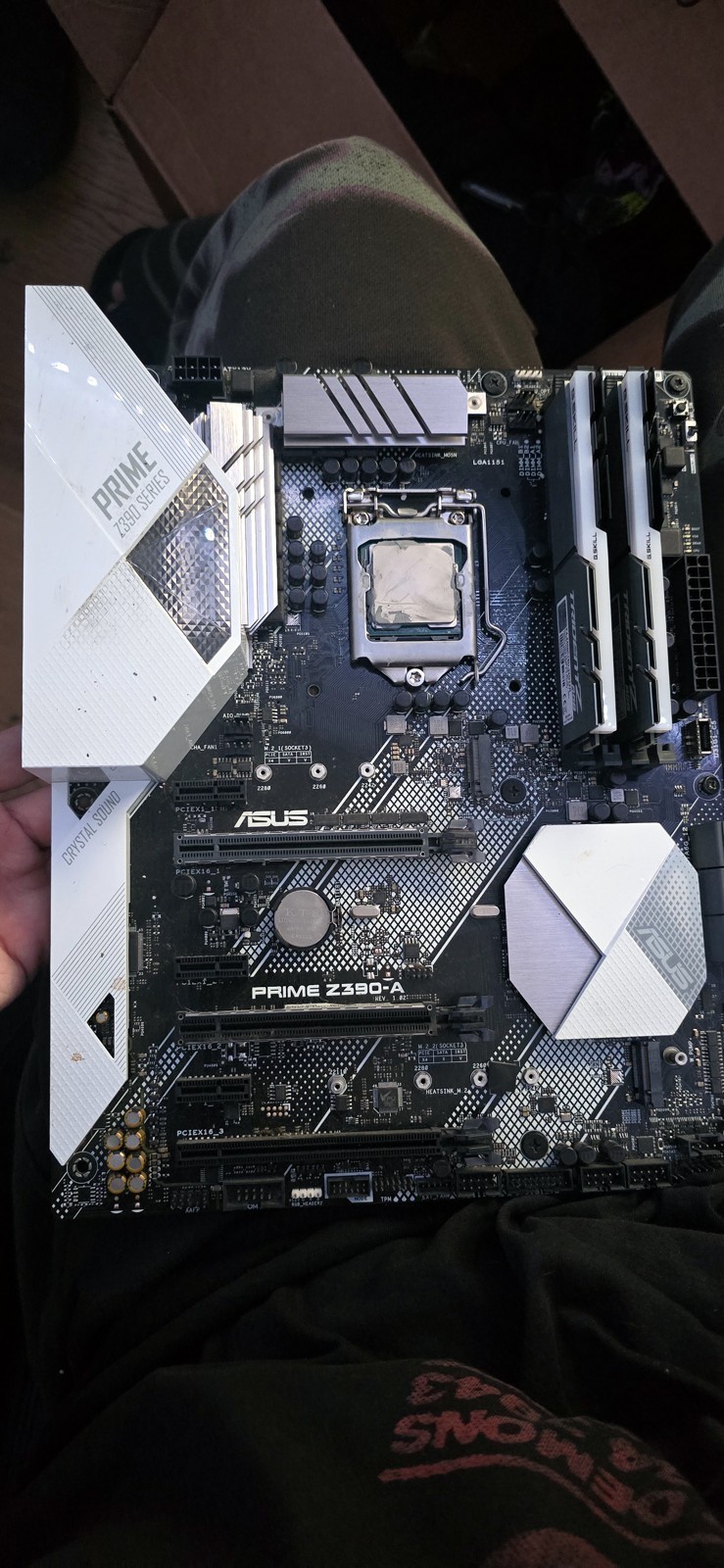 ASUS Prime Z390-A LGA1151 Intel Z390 ATX DDR4 Motherboard BOARD ONLY No CPU/RAM