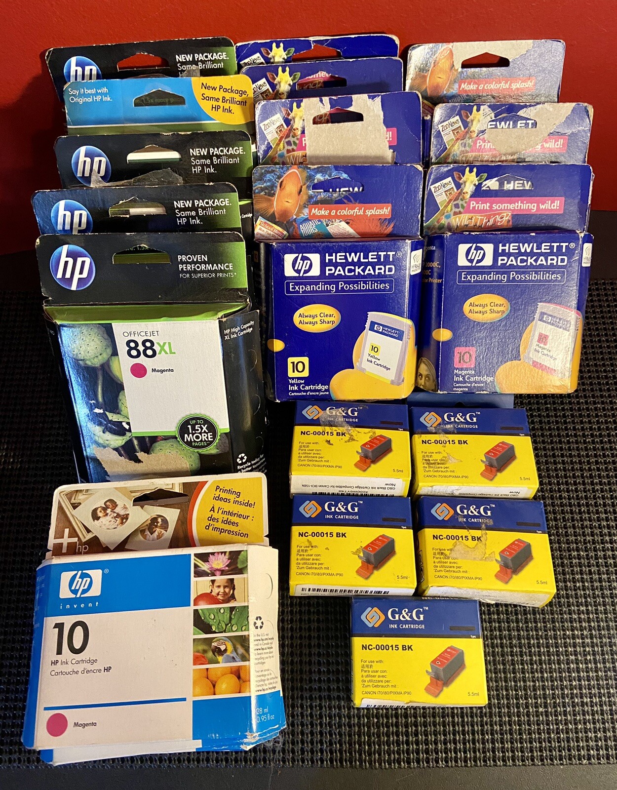 Huge Ink Lot Printing 88 XL HP Office Supplies Ink Cartridge