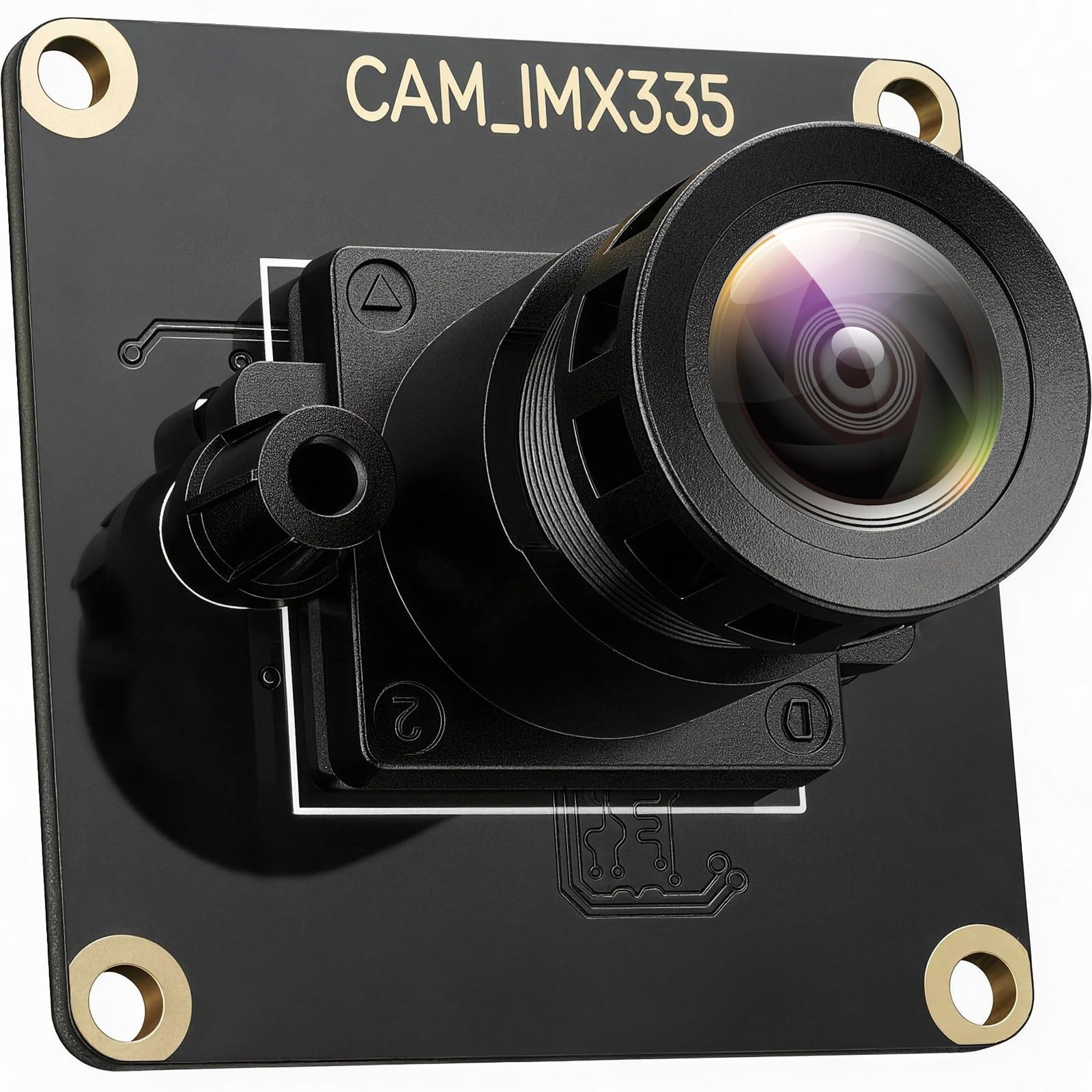 5MP Camera Module for Raspberry Pi Genuine STARVIS IMX335 Sensor, 2592x1944@3...