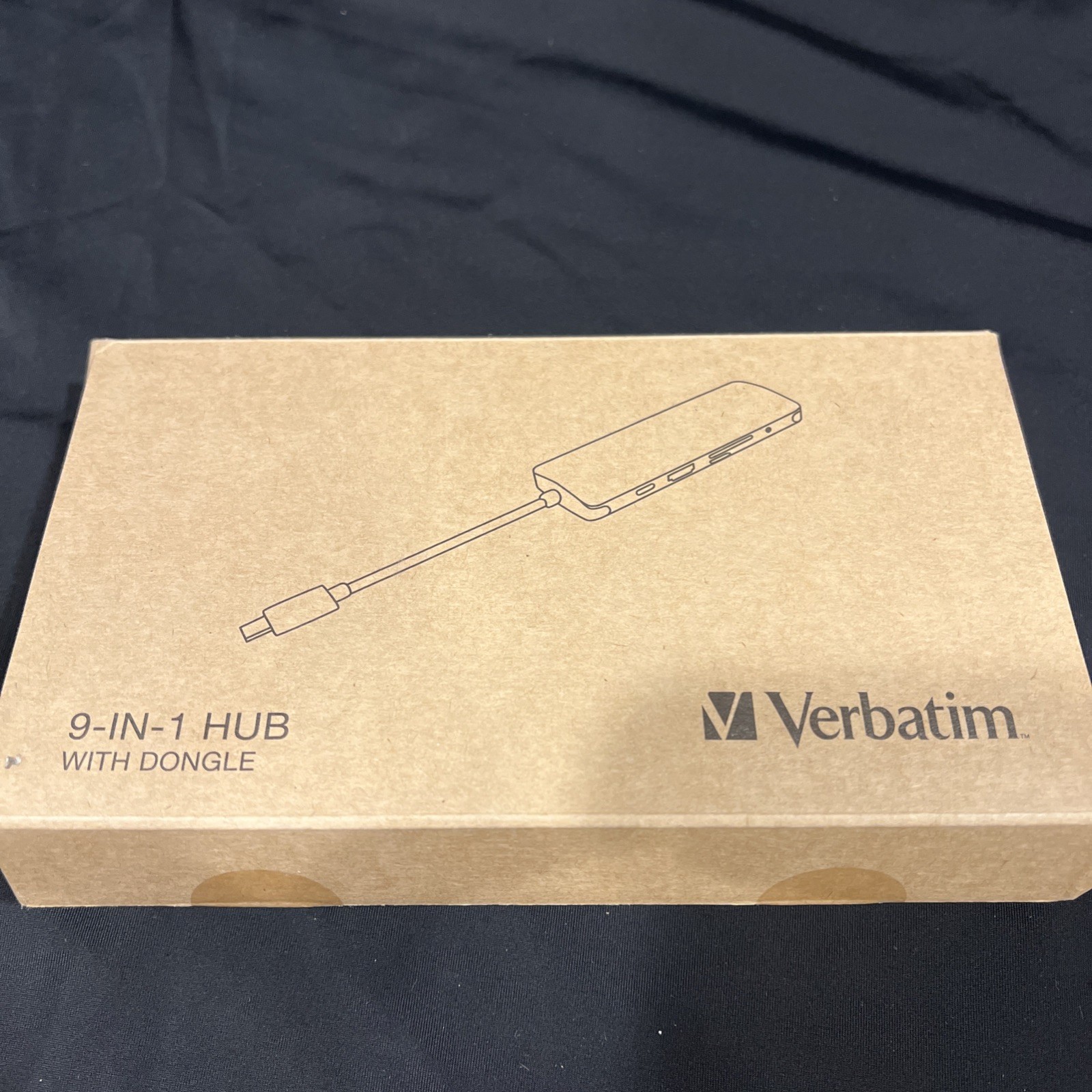 Verbatim 9-in-1 USB C Hub Adapter w/ 4K HDMI, USB 3.0/C, SD/3.5mm Audio 100W