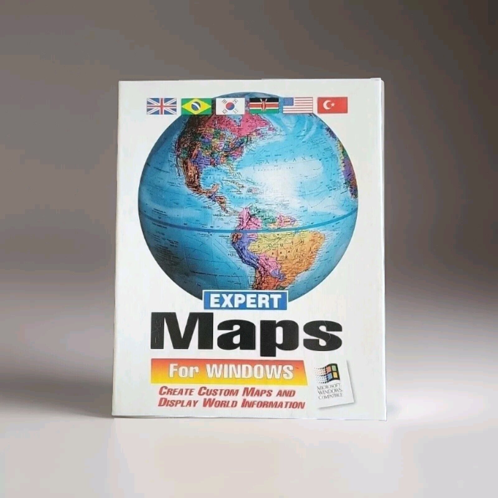 Vintage Expert Maps For Microsoft Windows (2) 3.5