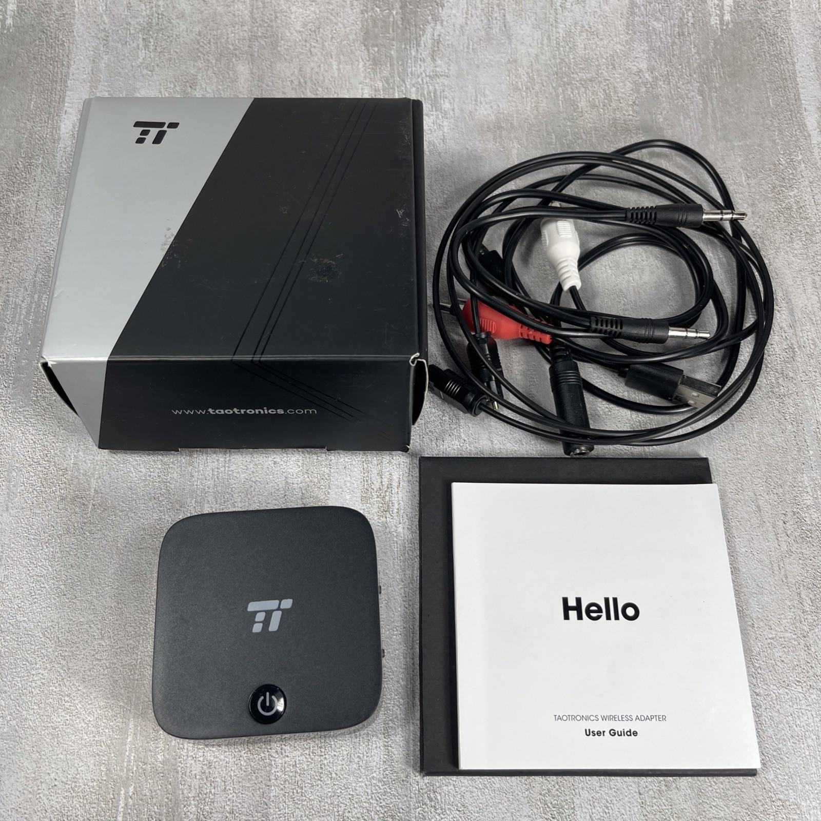 TaoTronics TT-BA09 Bluetooth 5.0 Transmitter Receiver 2-in-1 Audio Adapter 3.5mm