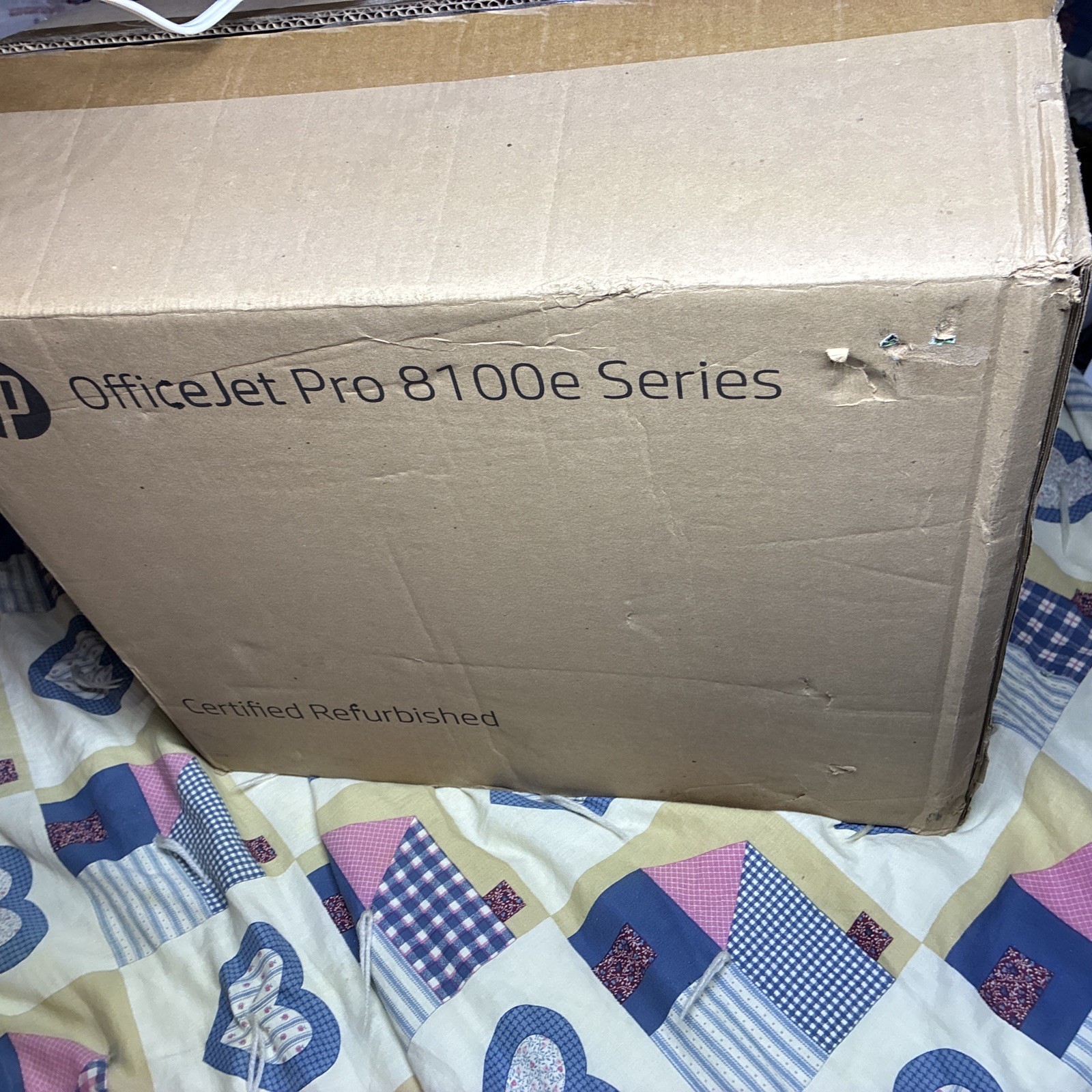 Hp Officejet Pro 8100E Series Certified New 4 Ink Cartridges, Cable NEW