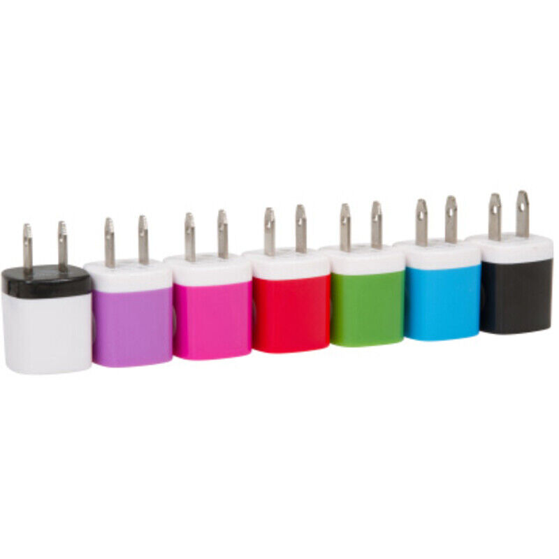 Get Power CWP-ACUSB-ETL 1.5A Assorted Portable Wall USB Adapter (Pack of 30)