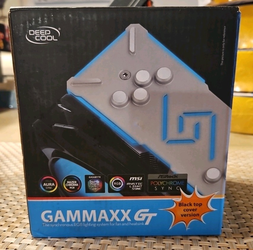 New DeepCool GAMMAXX GT Black (RGB Version) CPU Cooler (New-In-The-Box Unit)