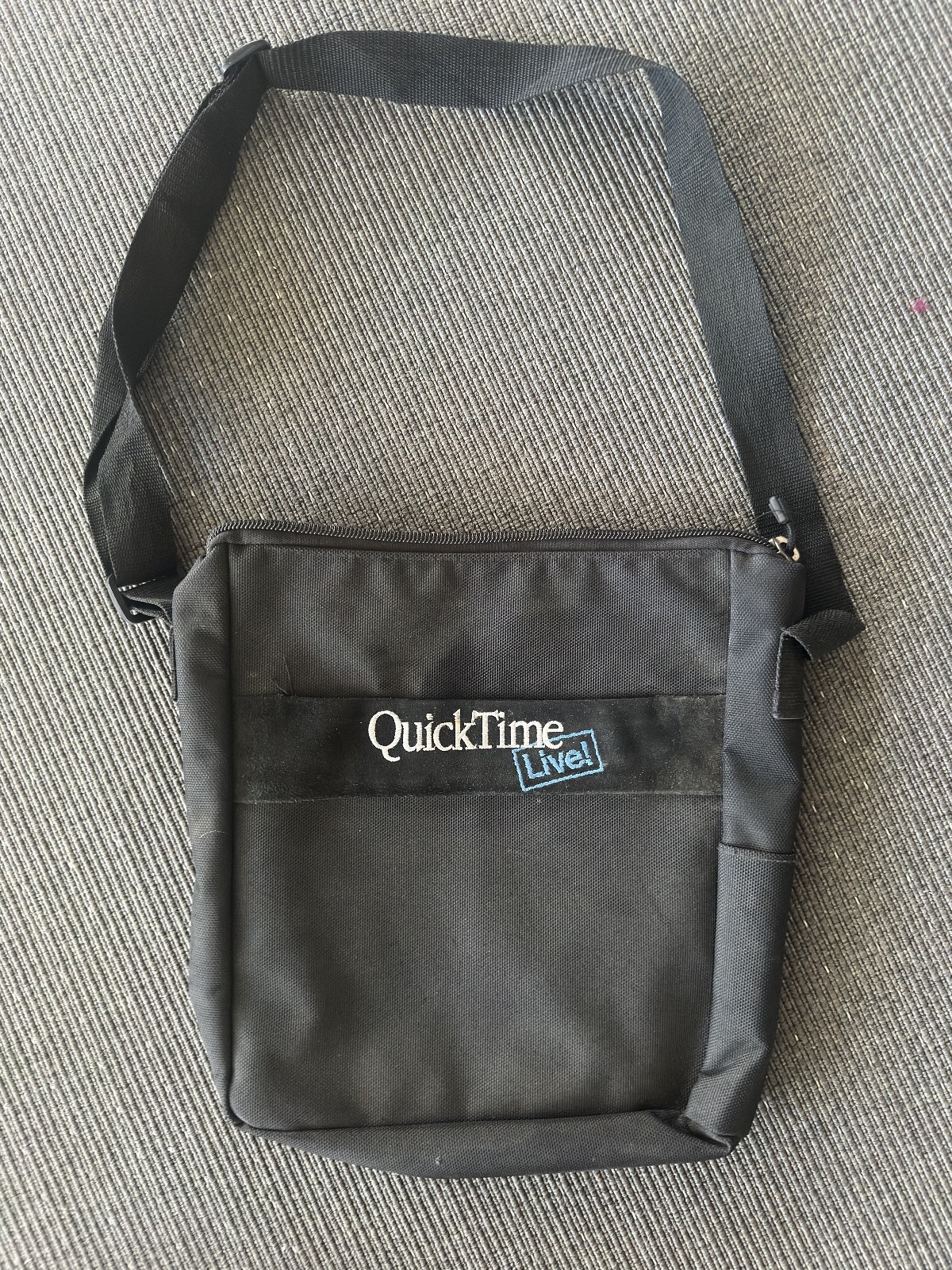 Vintage 1999 Apple QuickTime Live conference bag bag