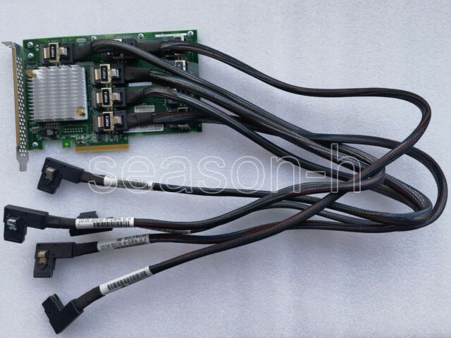HP AEC-83605 761879-001 727252-001 727253-001 Smart Array Expansion 12GB +cables