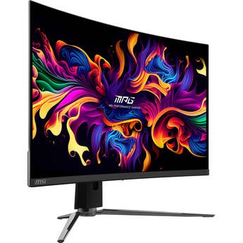 MSI MPG 321CURX QD-OLED 31.5 in 4K HDR 240 Hz Curved Gaming Monitor