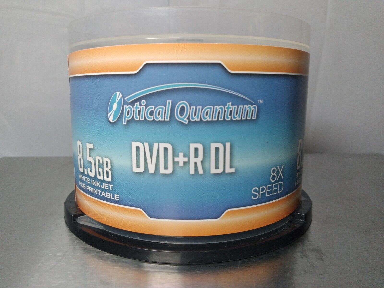 50 OQ 8x 8.5GB White Inkjet Printable DVD+R DL Double Layer OQDPRDL08WIP GP