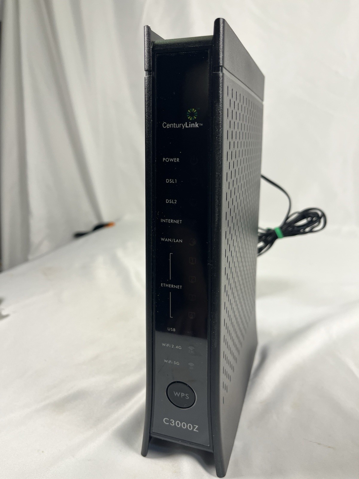 CenturyLink Zyxel C3000Z DSL Modem Router AC2200 Dual Band WiFi w/ Adapter