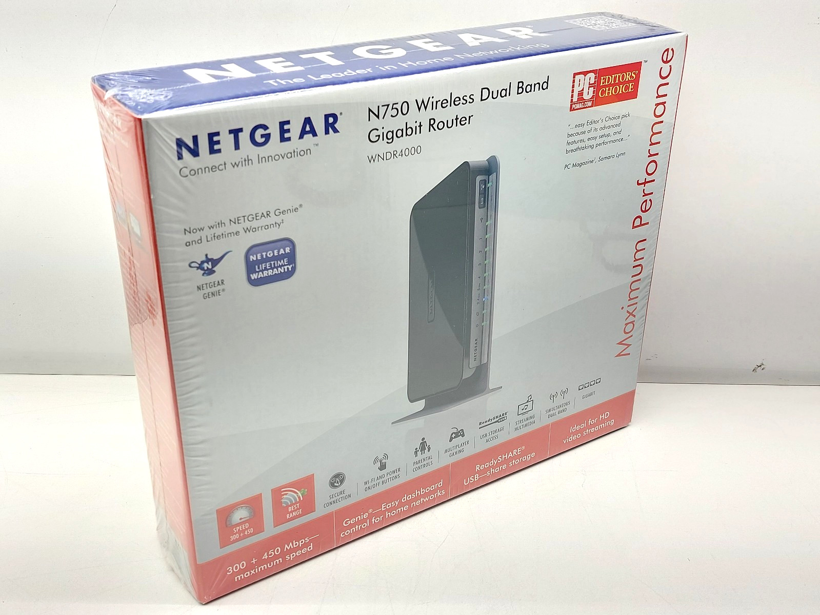Netgear N750 Wireless Dual Band Gigabit Router WNDR4000