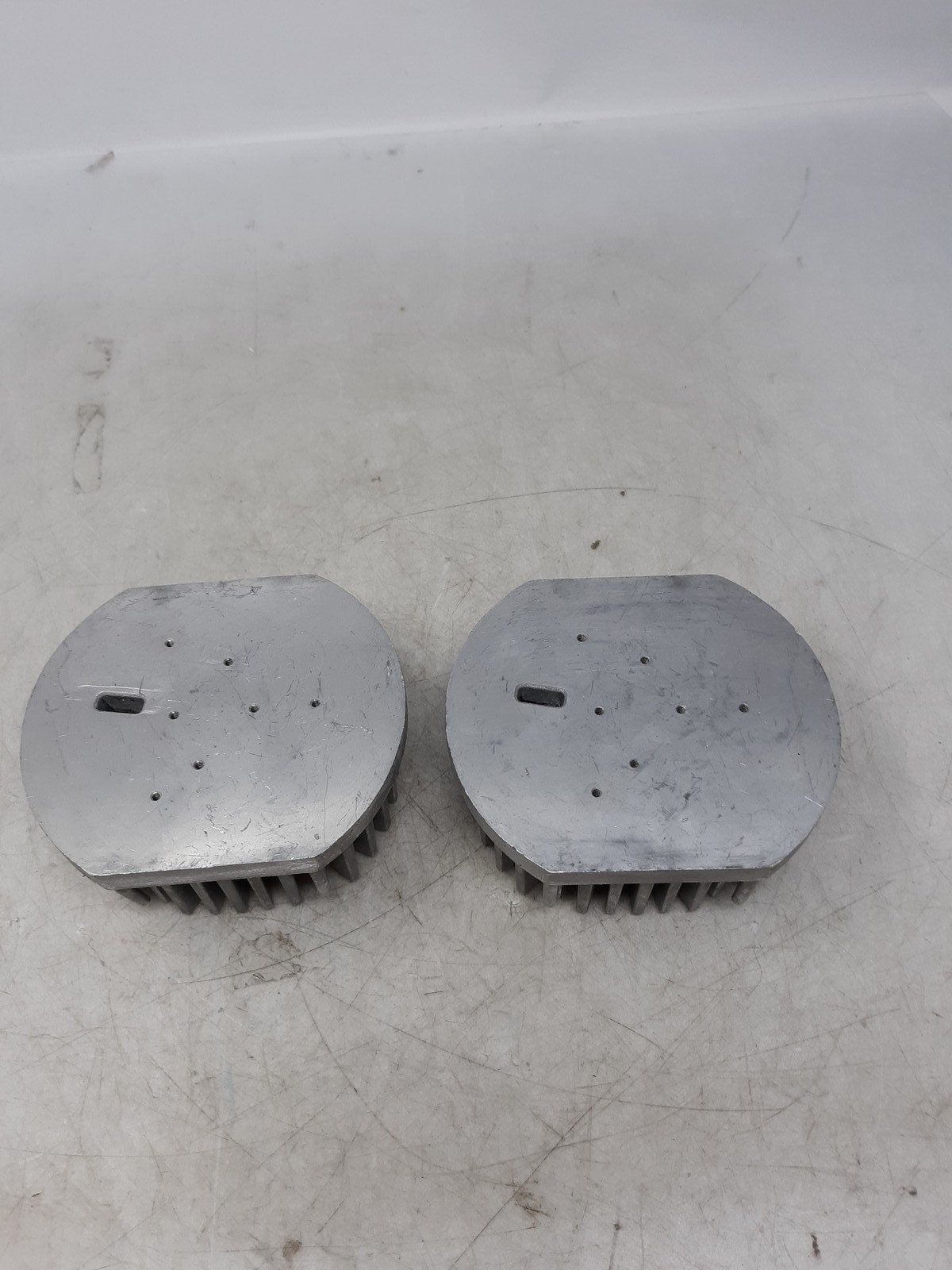 Aluminum Heatsink Radial Fin Heat Sink Cooler Mount - Lot of 2