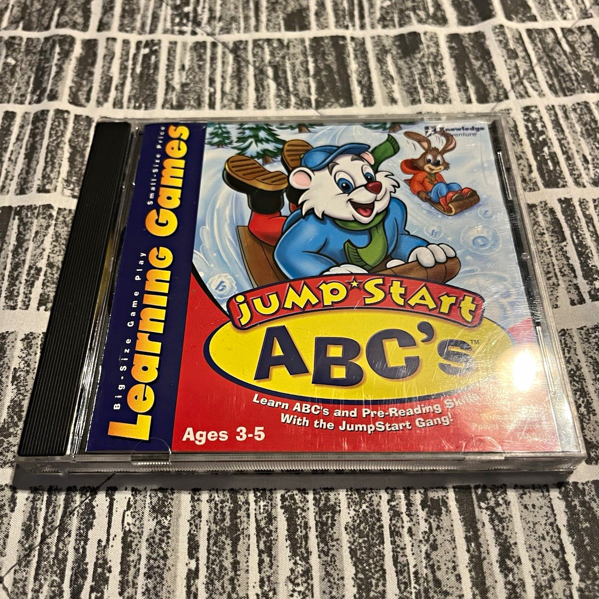 JumpStart ABC's Learning Games CD-ROM Early Learning Ages 3-6 Windows/Mac