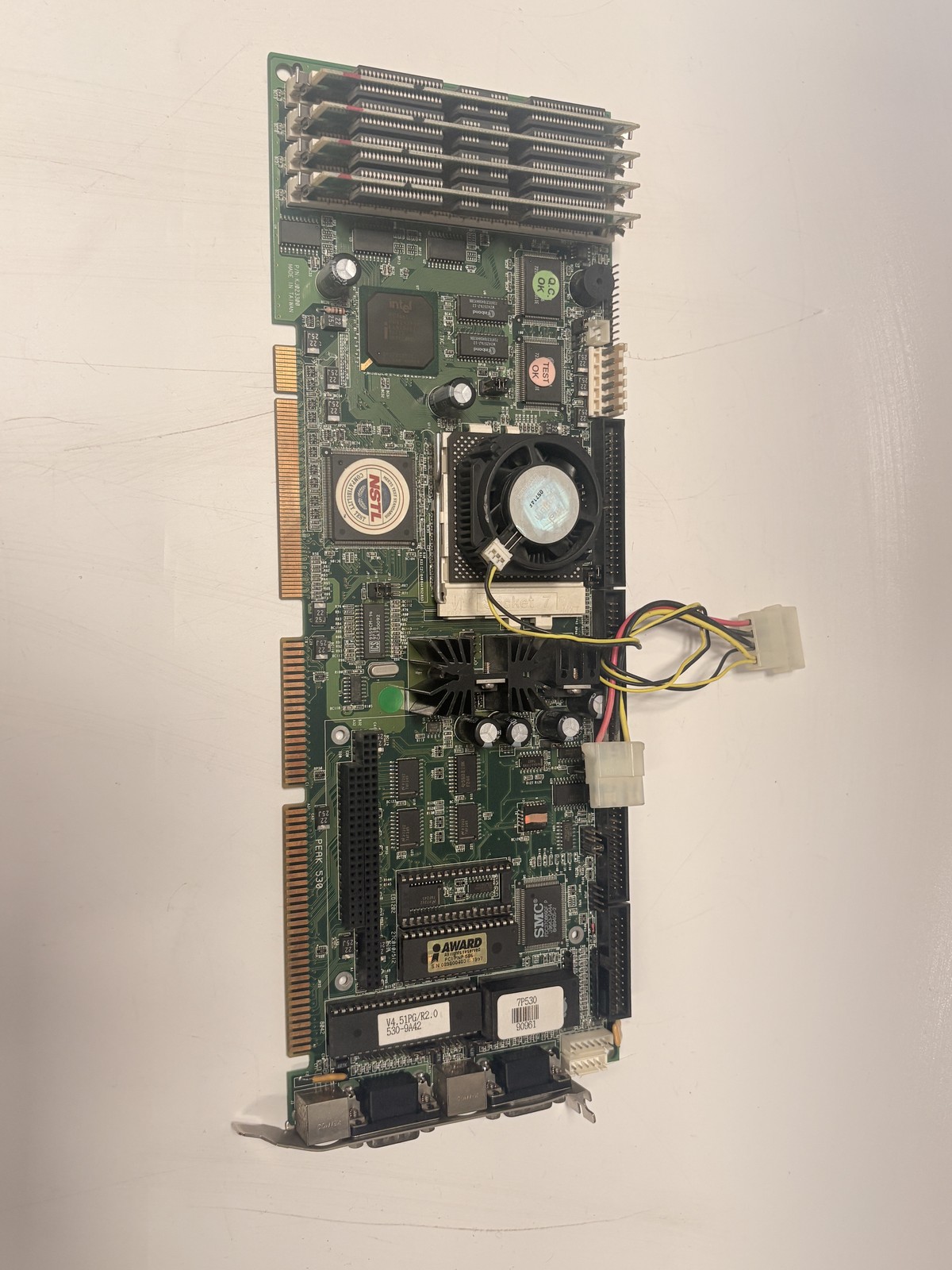NEXCOM PEAK 530 KJ023300 Socket 7 Pentium Industrial CPU Card SBC
