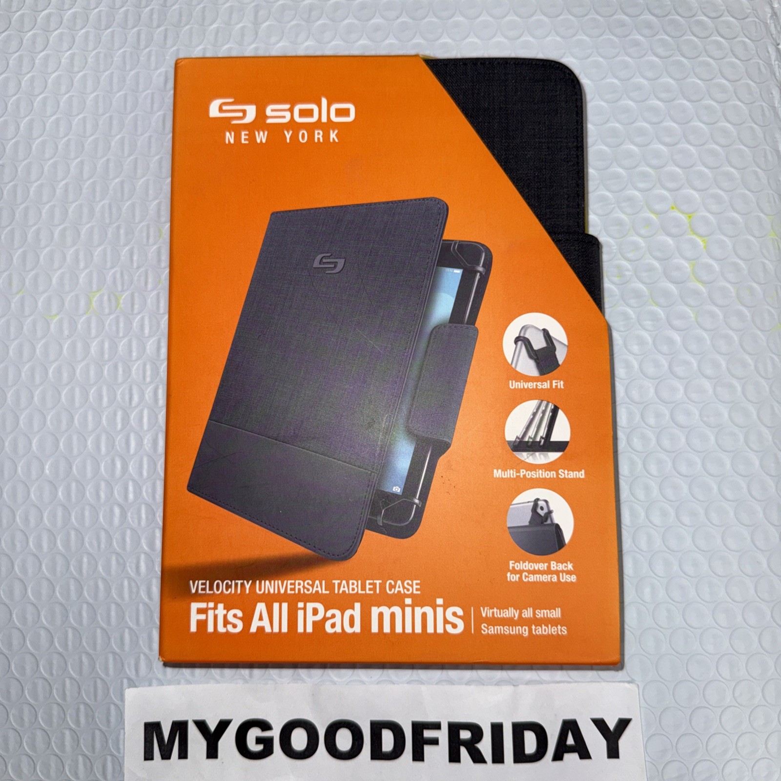 Solo Velocity Universal Tablet Case For iPad minis / Small Samsung 5.5" to 8.5"