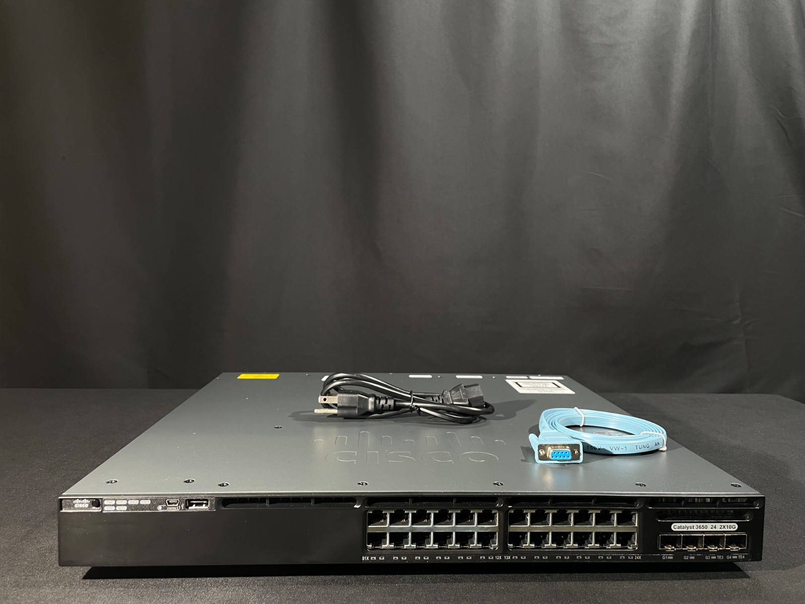 Cisco WS-C3650-24TD-S 24 Port Gigabit Ethernet Switch - Same Day Shipping