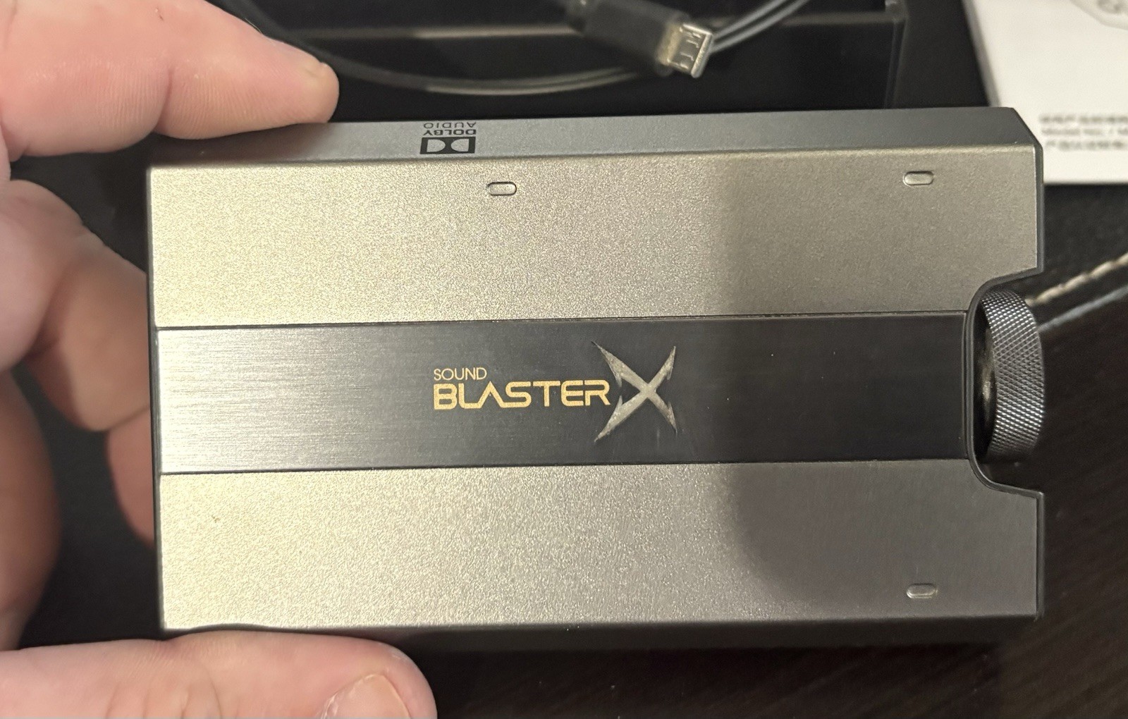 Creative Sound BlasterX G6, Model SB1770 Tested And Working