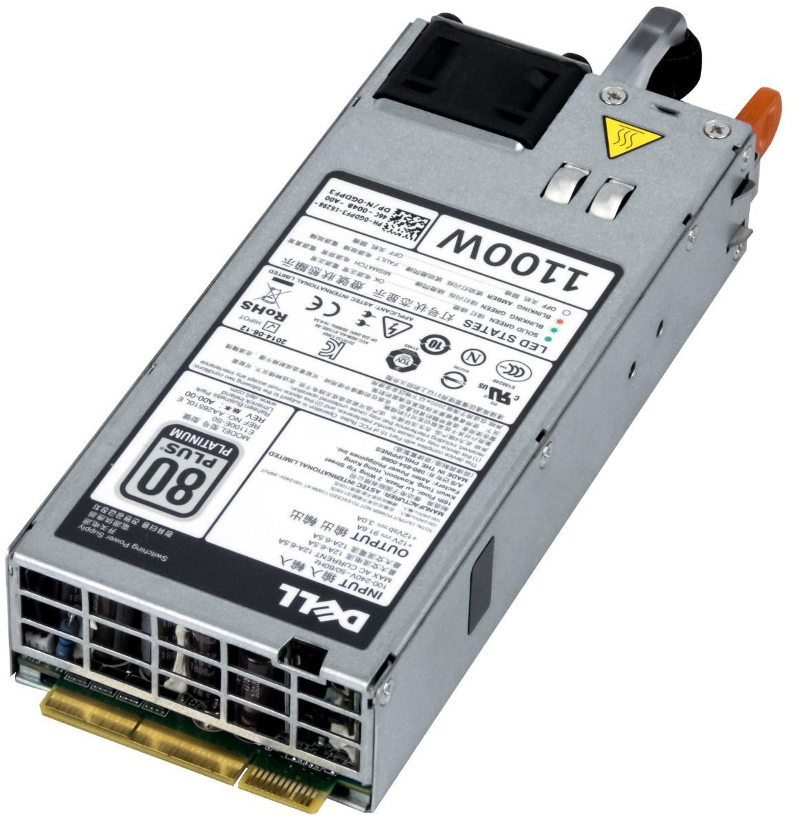 POWER SUPPLIES DELL 0GDPF3 1100W E1100E-S0 POWEREDGE R620 R820 80 PLUS PLATINUM - SG