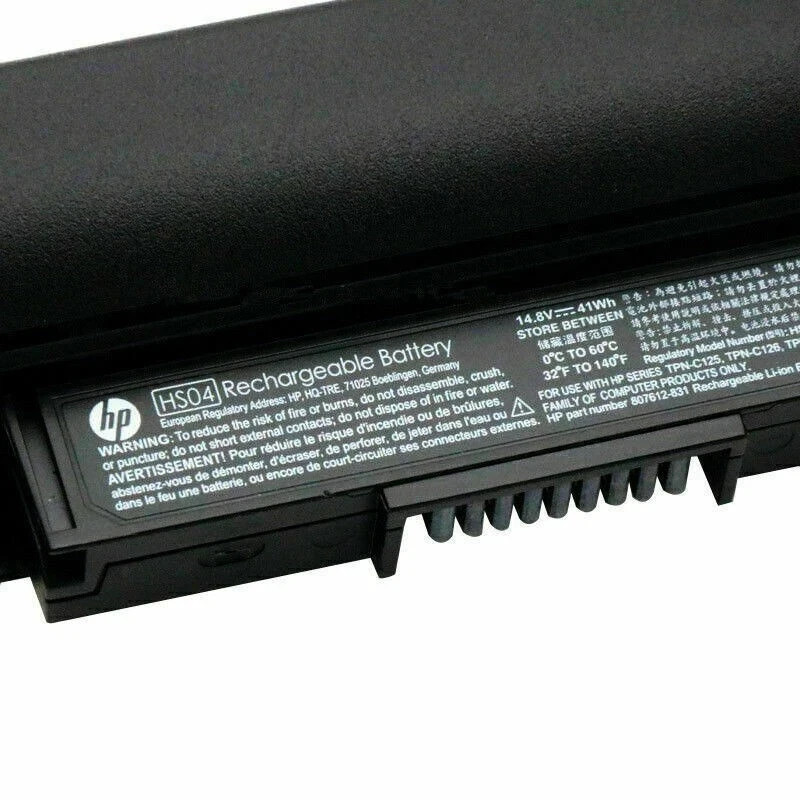 NEW Genuine HS04 HS03 Battery For HP 807956-001 807957-001 807612-421 HSTNN-LB6U