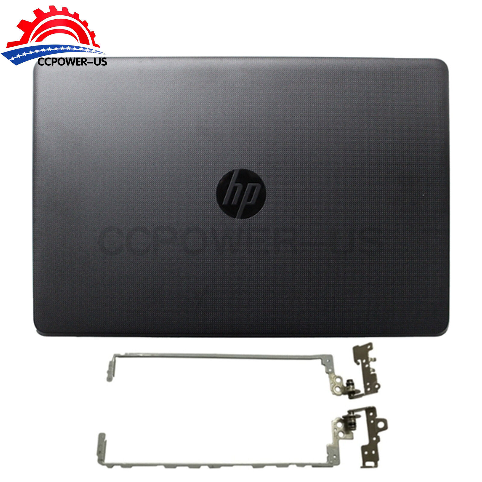 New Back Cover&Hinges For HP 17-BS 17BS 17-BS037CL Black 933298-001 926489-001