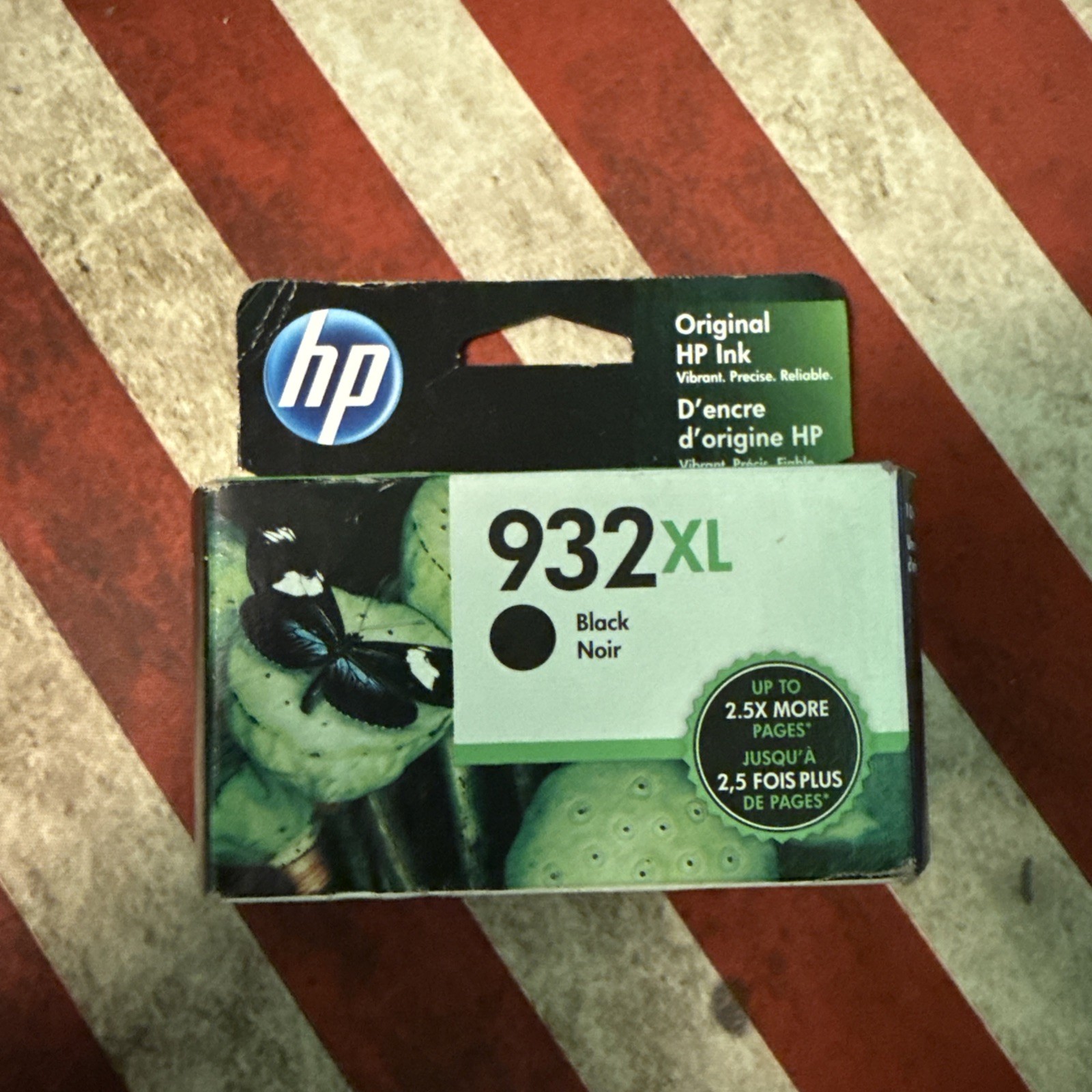 HP 932XL Black Ink Cartridge High Yield Genuine OEM New Sealed EXP 2021