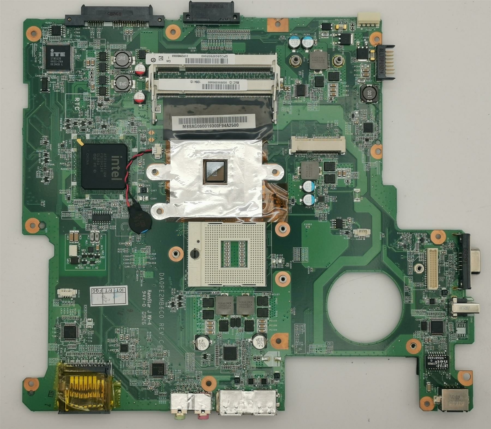 Genuine Packard Bell MH36 Motherboard Mainboard MB.BAG06.001