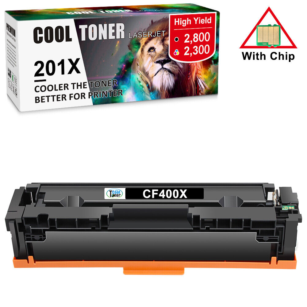 Toner for HP 201X CF400X Color Laserjet Pro MFP M277DW M277N M252N M252DW LOT