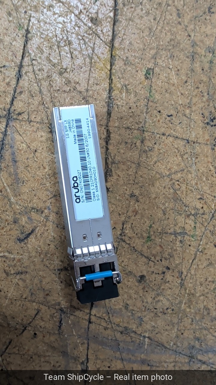Genuine J4859D HP HPE Aruba 1G SFP LC LX 10km SMF Transceiver G2U