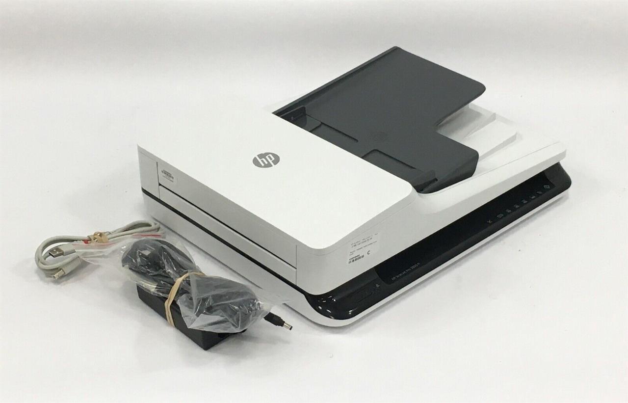 HP ScanJet Pro 2500 F1 Flatbed Scanner - White