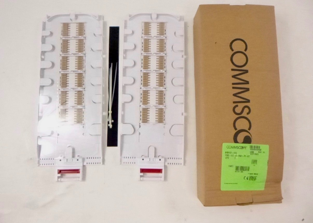Commscope FOSC-ACC-D-TRAY-72-KIT Fiber Optic Splice Tray