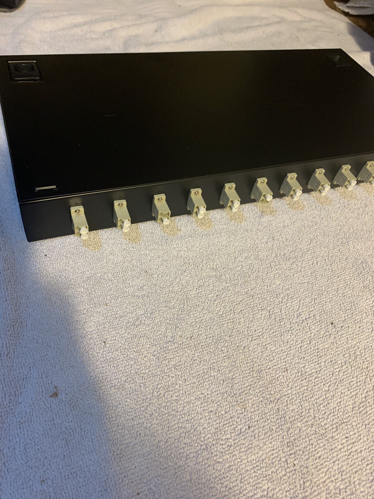 Fiber Optic Terminal Box 12 core SC MM OM3 adapter pigtail 12 Ports Patch Panel
