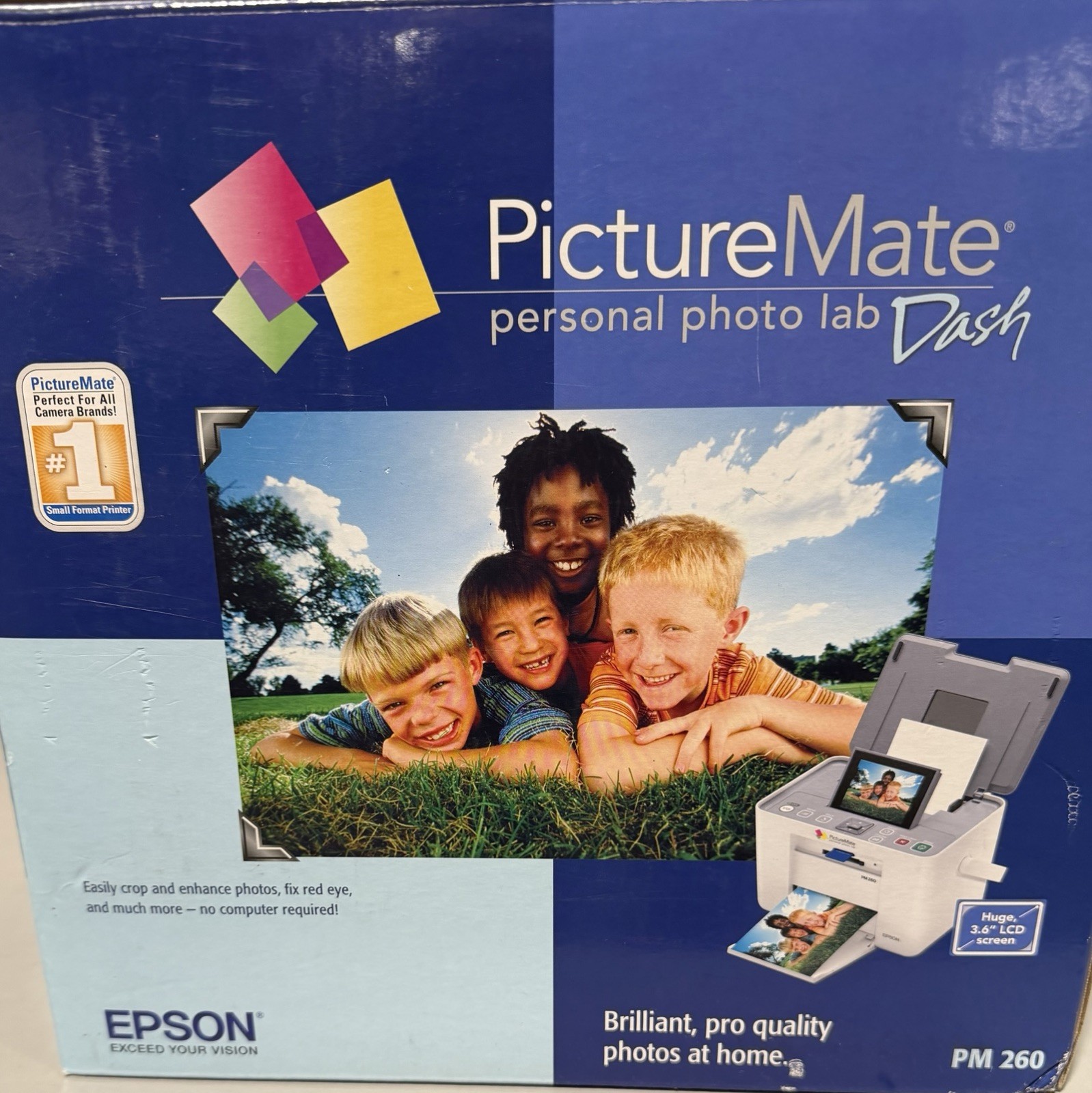 Epson PictureMate PM 260 Personal Photo Lab Digital Portable Printer