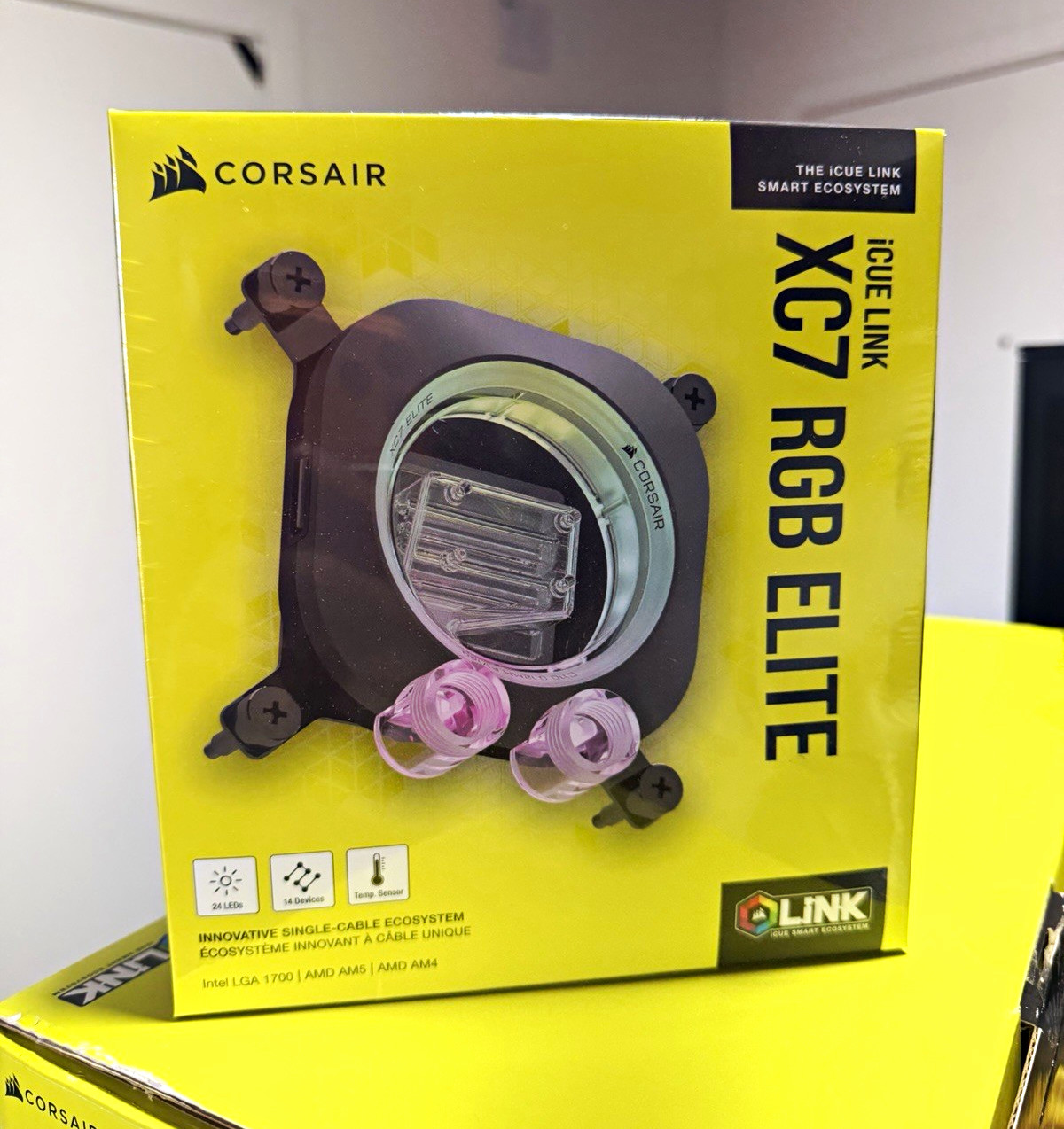 Corsair iCUE LINK XC7 RGB ELITE CPU Water Block LGA1700 AM5 AM4 CX-9010021-WW