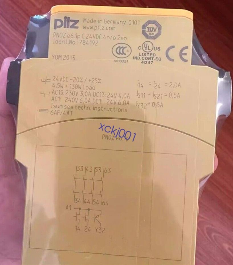 1PC New Pilz PNOZ e6.1p C 784192 Safety Relay 24V Fast Shipping DHL/FedEx