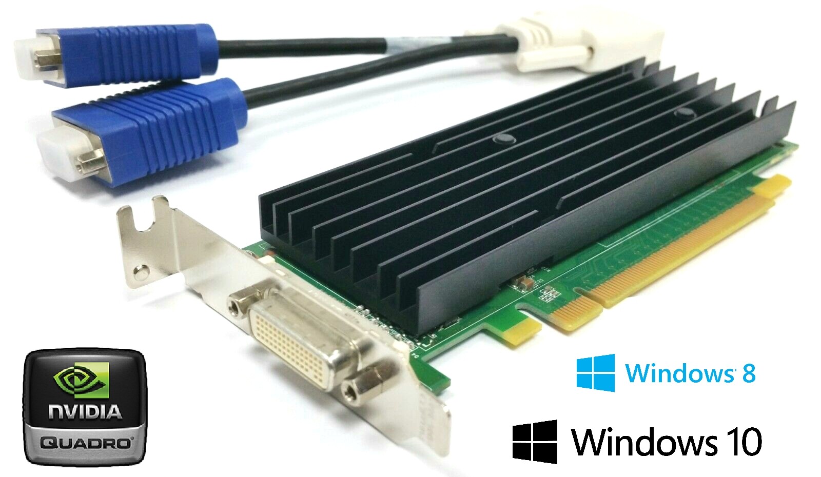 Gateway SX2850 SX2851 SX2855 SX2860 SX2865 SX2870 Windows 10 Dual VGA Video Card