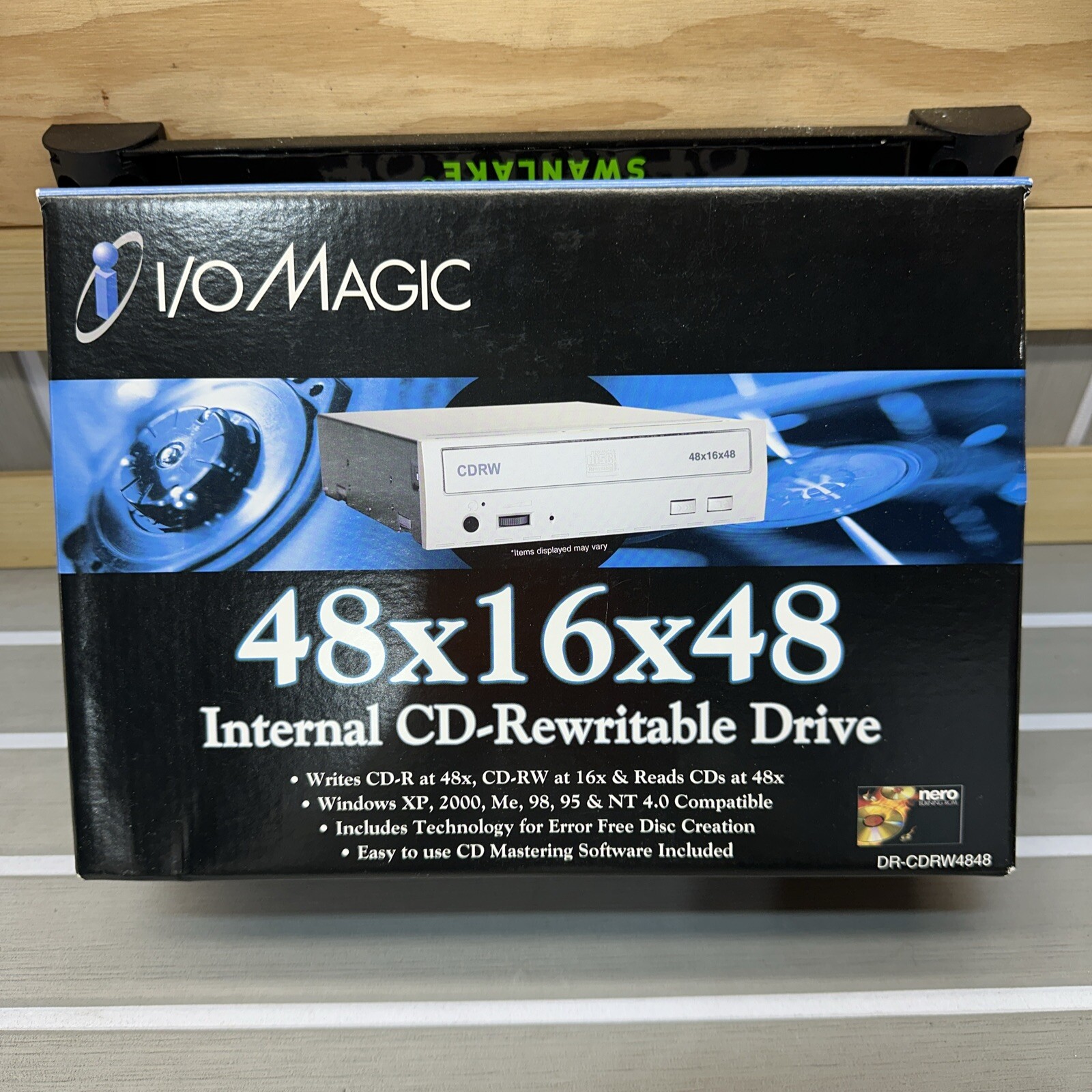 I/O MAGIC 48x16x48- Internal CD-RW Rewritable Drive - New In Box